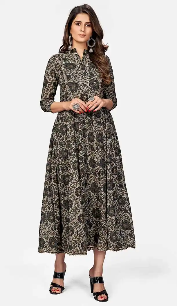 Charming Multi Color Cotton Readymade Summer Casual Party Wear Kurti -225119300