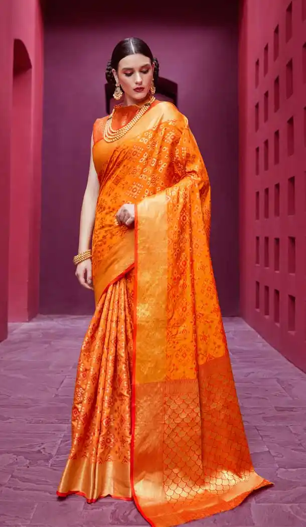 patola silk traditional saree with price -250119414