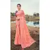 brasso silk printed saree bandhani -274119574