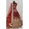 Elegant Maroon Color Velvet Heavy Bridal Wedding Wear Lehenga Choli -86715772