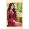 chiffon designer party wear saree online -347120161