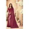 chiffon designer party wear saree online -347120161