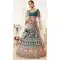 Blue Color Velvet Designer Sangeet Mehendi Wear Lehenga Choli -359120265