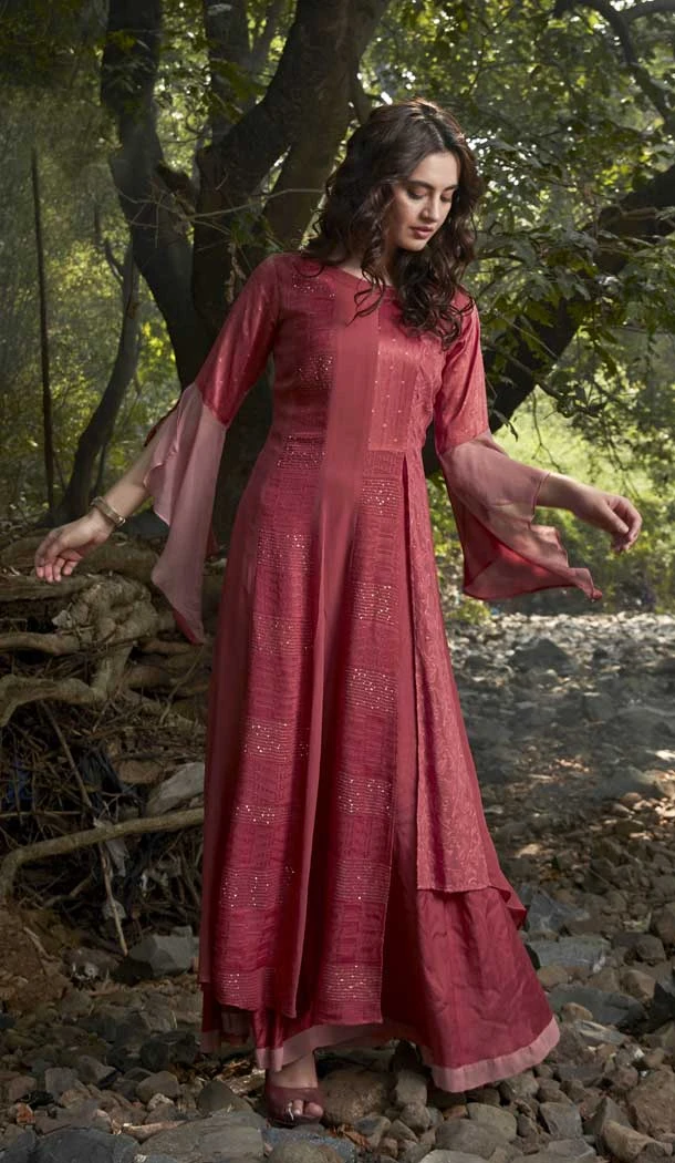 designer indo western dresses pinterest -88217064