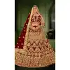 buy heavy velvet bridal lehenga choli -529122001