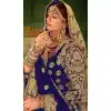 best heavy velvet bridal lehenga in jaipur -529122002