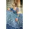 Blue Color Velvet Heavy Designer Bridal Wedding Wear Lehenga Choli -536122031