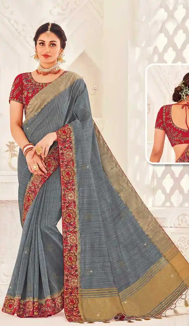 wedding silk traditional saree with price in india -551122188