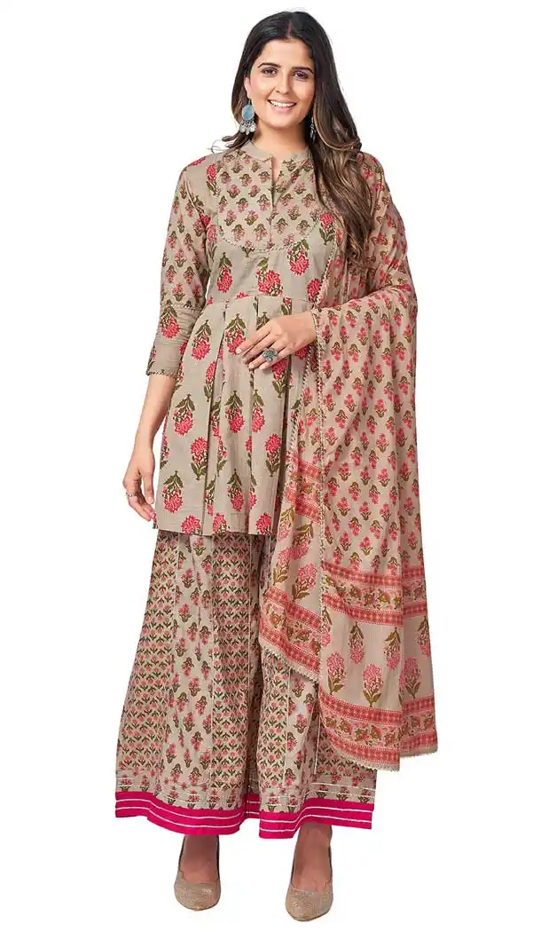 cotton material for printed salwar kameez -88857535