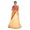 Exotic Beige Color Net Embroidery Designer Traditional Party Wear Lehenga Choli -88977631
