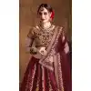 raw silk lehenga choli designs for girl 2022 -645123104