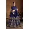 designer saree raw silk lehenga choli -645123107
