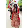 velvet bridal wedding lehengas with price in chennai -662123299