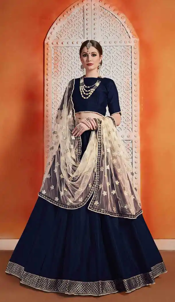 party wear lehenga choli on heenastyle -702123779