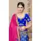 Blue Color Silk Blend Designer Traditional Wear Lehenga Choli -736124128