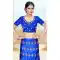 Charming Blue Color Silk Blend Designer Traditional Wear Lehenga Choli -736124135