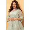 net lehenga choli bridal makeup online -775124513
