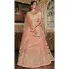 party wear heavy net bridal wear lehenga online -784124591