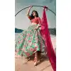 organza party designer ghagra choli -794124658