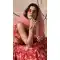 Gajari Red Color Organza Printed Designer Party Wear Lehenga Choli -794124661