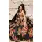 Black Color Organza Printed Designer Party Wear Lehenga Choli -794124662