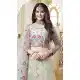 Grey Color Net Heavy Designer Bridal Party Wear Lehenga Choli -707123831