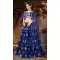Blue Color Soft Net Heavy Designer Party Wear Lehenga Choli -1027126668