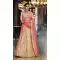 Chiku Color Sarin Silk Heavy Designer Bridal Wedding Wear Lehenga Choli -1028126677