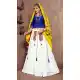 Splendorous White Color Cotton Designer Navratri Festive Special Lehenga Choli -1118127596