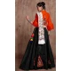 Black Color Tafeta Silk Designer Navratri Festive Special Lehenga Choli -1118127597