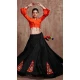 Black Color Tafeta Silk Designer Navratri Festive Special Lehenga Choli -1118127597