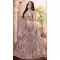 Brownish Pink Color Soft Net Designer Festive Party Wear Lehenga Choli -1127127663