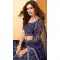 Blue Color Net Designer Bridal Wedding Wear Lehenga Choli -1128127664