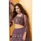 Grape Color Net Designer Bridal Wedding Wear Lehenga Choli -1128127671