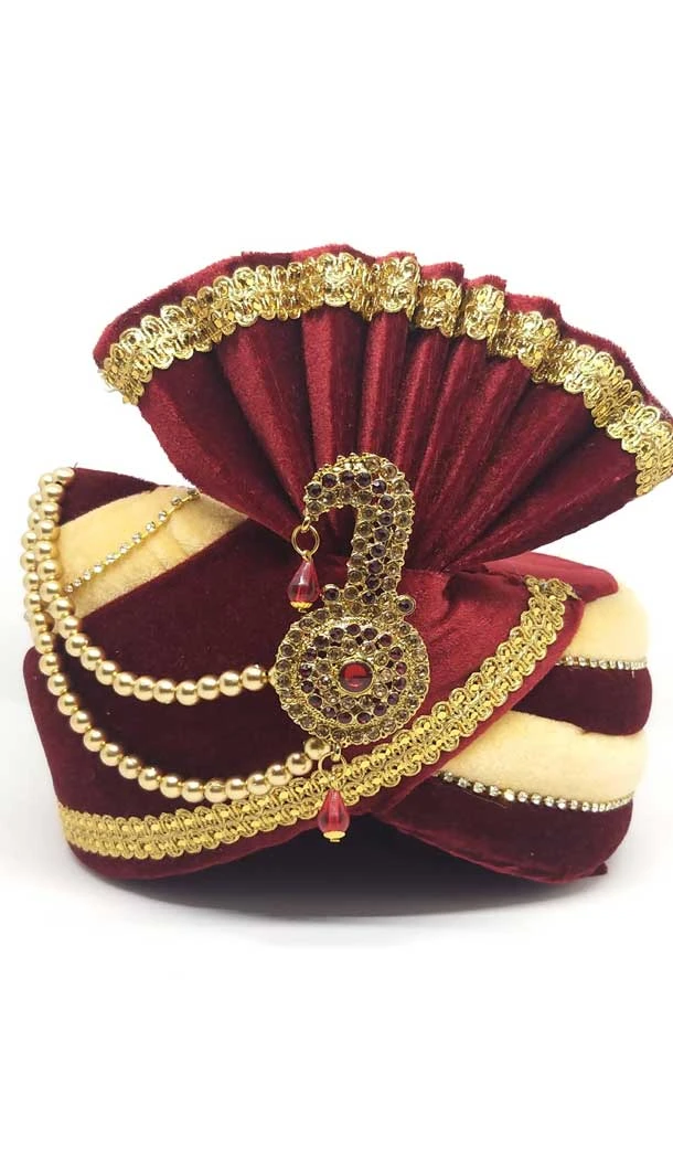 groom velvet turban styles -1140127742
