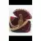 Maroon Color Velvet Mens Readymade Wedding Groom Turban -1140127755