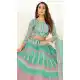 Aqua Color Heavy Georgette Designer Wedding Wear Lehenga Choli -1183128037