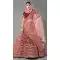 Gorgeous Maroon Color Velvet Designer Bridal Wedding Wear Lehenga Choli -1214128363