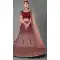 Charming Maroon Color Velvet Designer Bridal Wedding Wear Lehenga Choli -1214128366