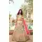 Aesthetic Cream Color Silk Heavy Bridal Wedding Wear Lehenga Choli -1230128497