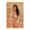 Fascinating Peach Color Silk Heavy Bridal Wedding Wear Lehenga Choli -1230128498