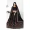 Black Color Soft Net Bridal Mehendi Sangeet Wear Lehenga Choli -1438129915