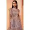 Beige Color Net Heavy Designer Party Wear Plus Size Lehenga Choli -1465130115