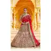 Exotic Red Color Velvet Heavy Designer Bridal Wedding Lehenga Choli -1503130658