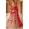 Pretty Red Color Velvet Heavy Designer Bridal Wedding Lehenga Choli -1503130659