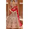 Engaging Maroon Color Velvet Heavy Designer Bridal Wedding Lehenga Choli -1503130662