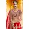 Captivating Red Color Velvet Heavy Designer Bridal Wedding Lehenga Choli -1503130664