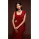 Chic Red Color Georgette Designer Party Wear Fancy Saree Blouse -1513130732