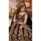 Black Color Markable Velvet Designer Pakistani Style Lehenga Choli -1522130776