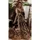 Black Color Markable Velvet Designer Pakistani Style Lehenga Choli -1522130776